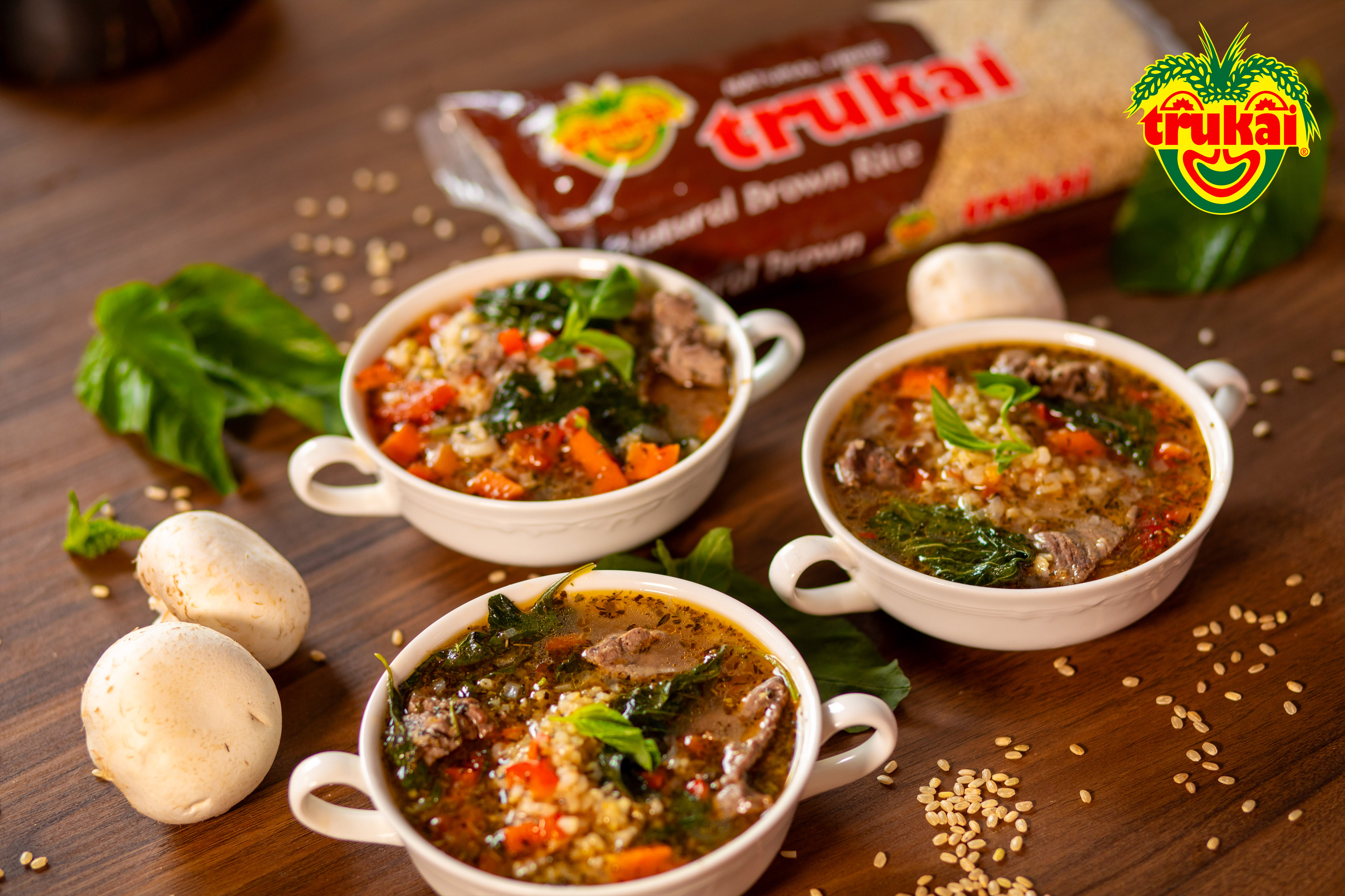  Trukai Brown Rice, Aupa & Beef Soup Recipe 