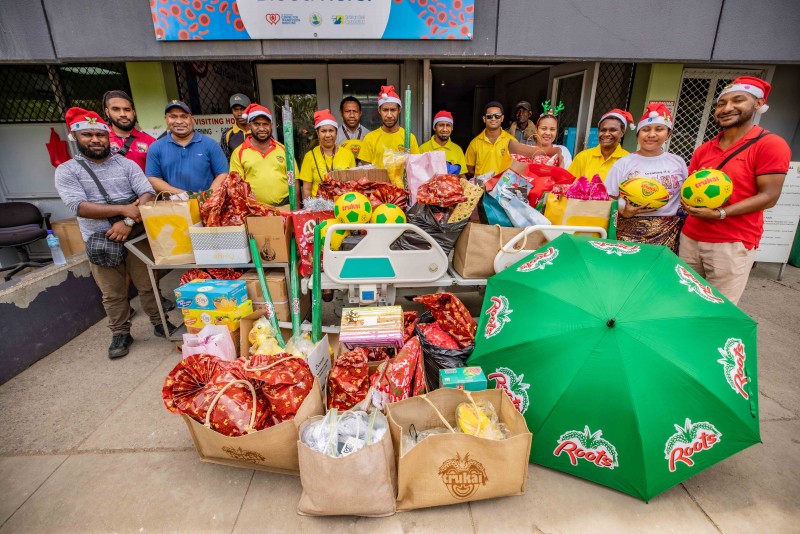 Trukai donates 3,610 kilograms of rice this Christmas